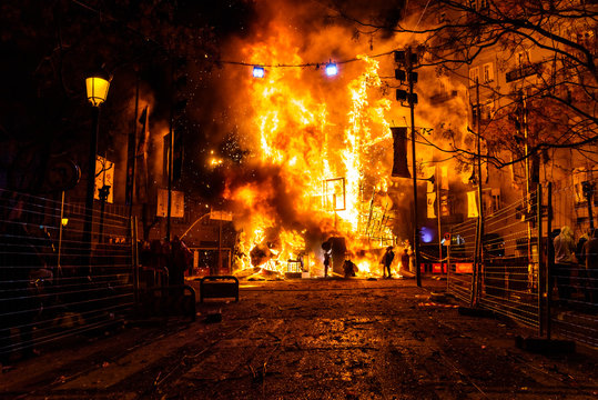(due to fire)
