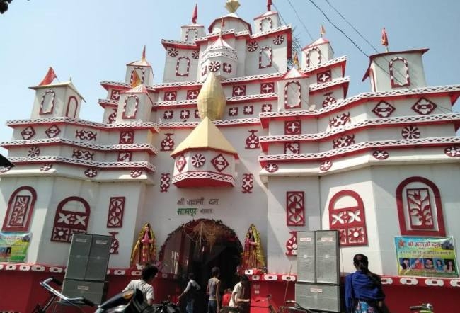 (puja pandal)