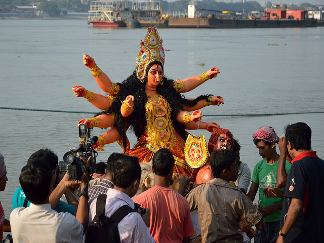 Maa Durga Murti Visarjan