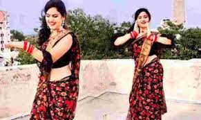 (red saree) 