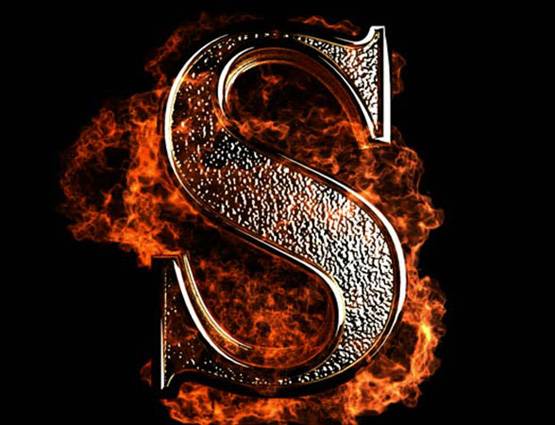 (letter S )