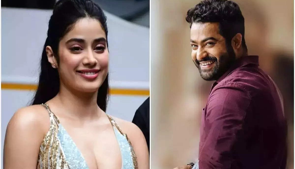 janhvi -kapoor -ntr