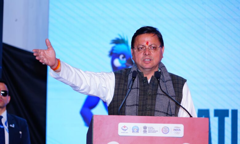 मुख्यमंत्री श्री पुष्कर सिंह धामी।