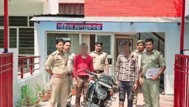 लखनऊ पुलिस ने शादी समारोह से मोटरसाइकिल चोरी करने वाले दो शातिर अभियुक्तों को किया गिरफ्तार