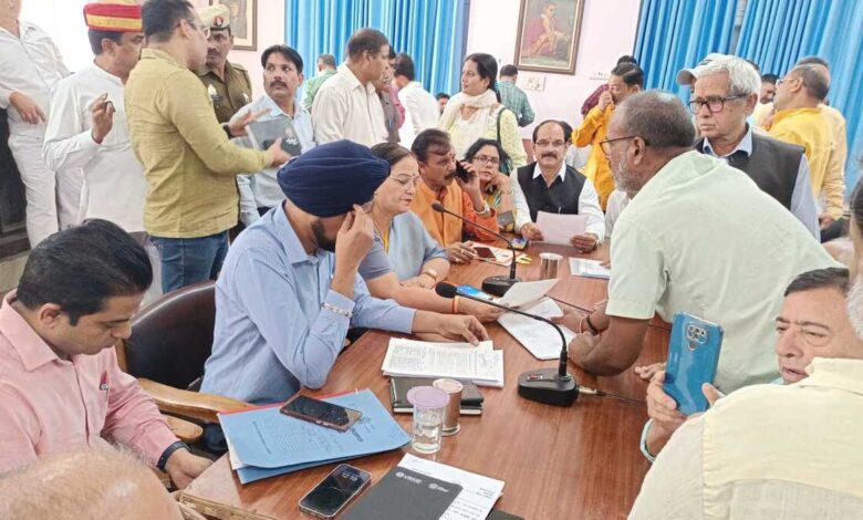 nagar nigam me samadhan diwas