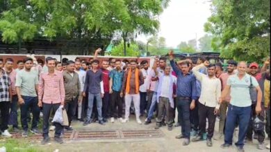 ठेका कर्मियों को भुगतान न मिलने