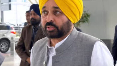 भगवंत मान दिल्ली एयरपोर्ट